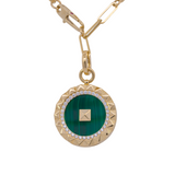 Roberto Coin Malachite Pendant