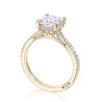 Princess Solitaire Engagement Ring