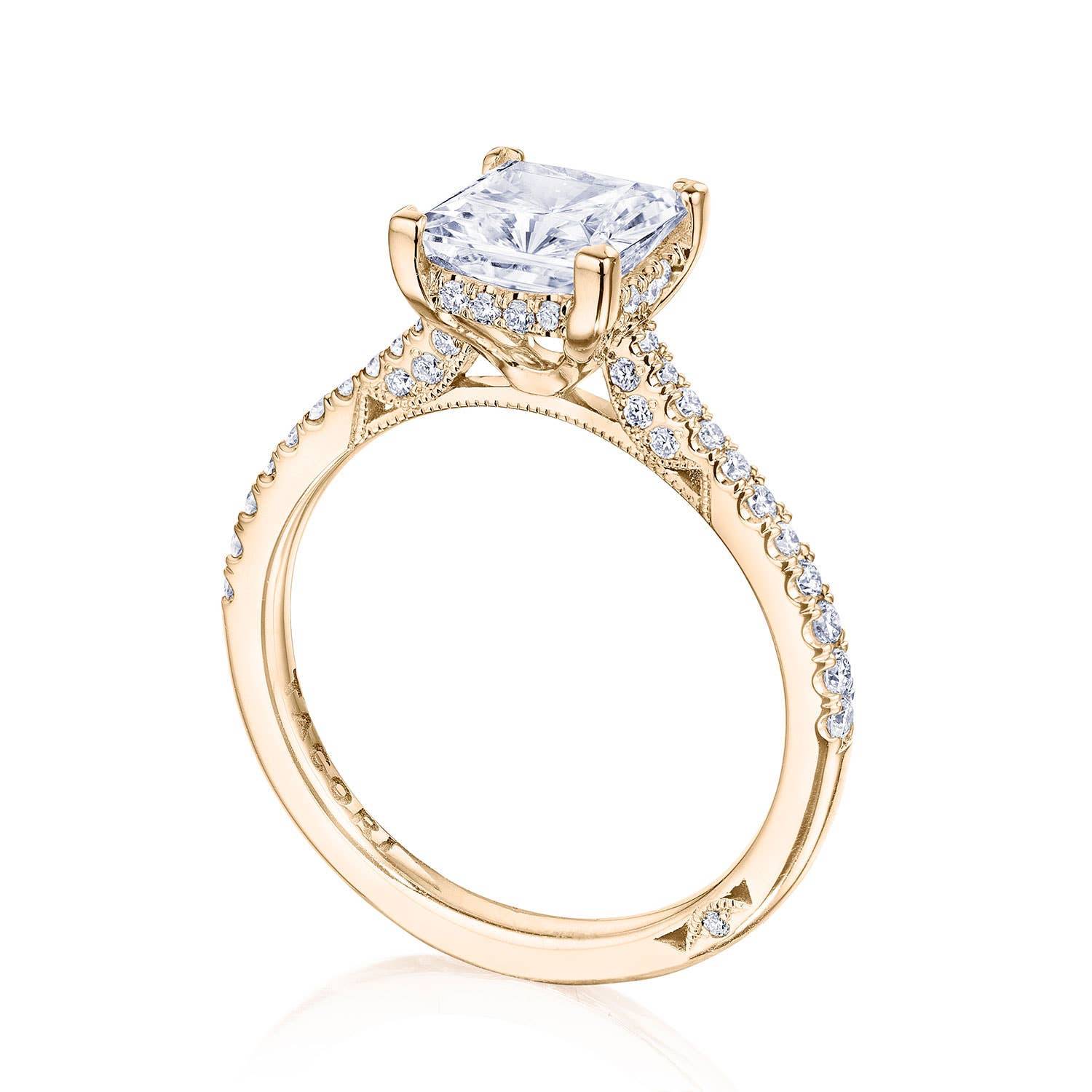 Princess Solitaire Engagement Ring