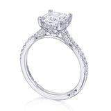 Princess Solitaire Engagement Ring