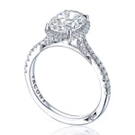 Oval Bloom Engagement Ring