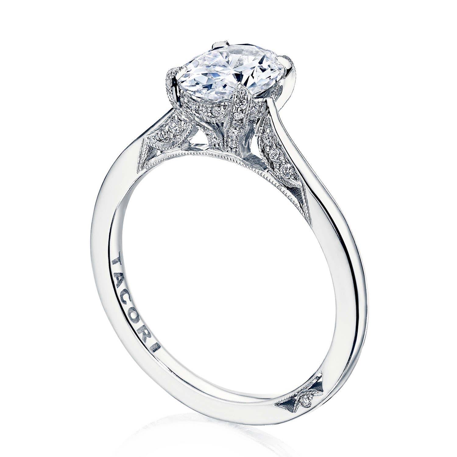 Oval Solitaire Engagement Ring