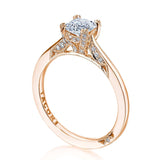 Princess Solitaire Engagement Ring