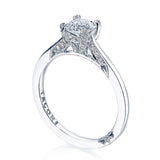 Princess Solitaire Engagement Ring