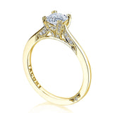Princess Solitaire Engagement Ring