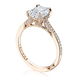 Emerald Solitaire Engagement Ring
