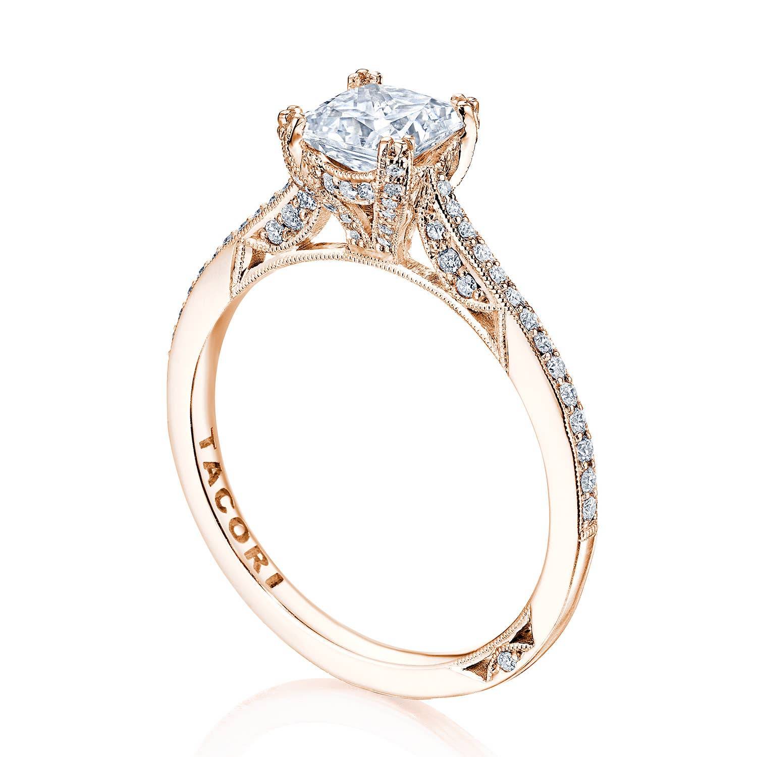 Princess Solitaire Engagement Ring
