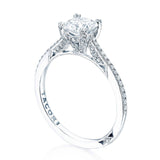 Princess Solitaire Engagement Ring