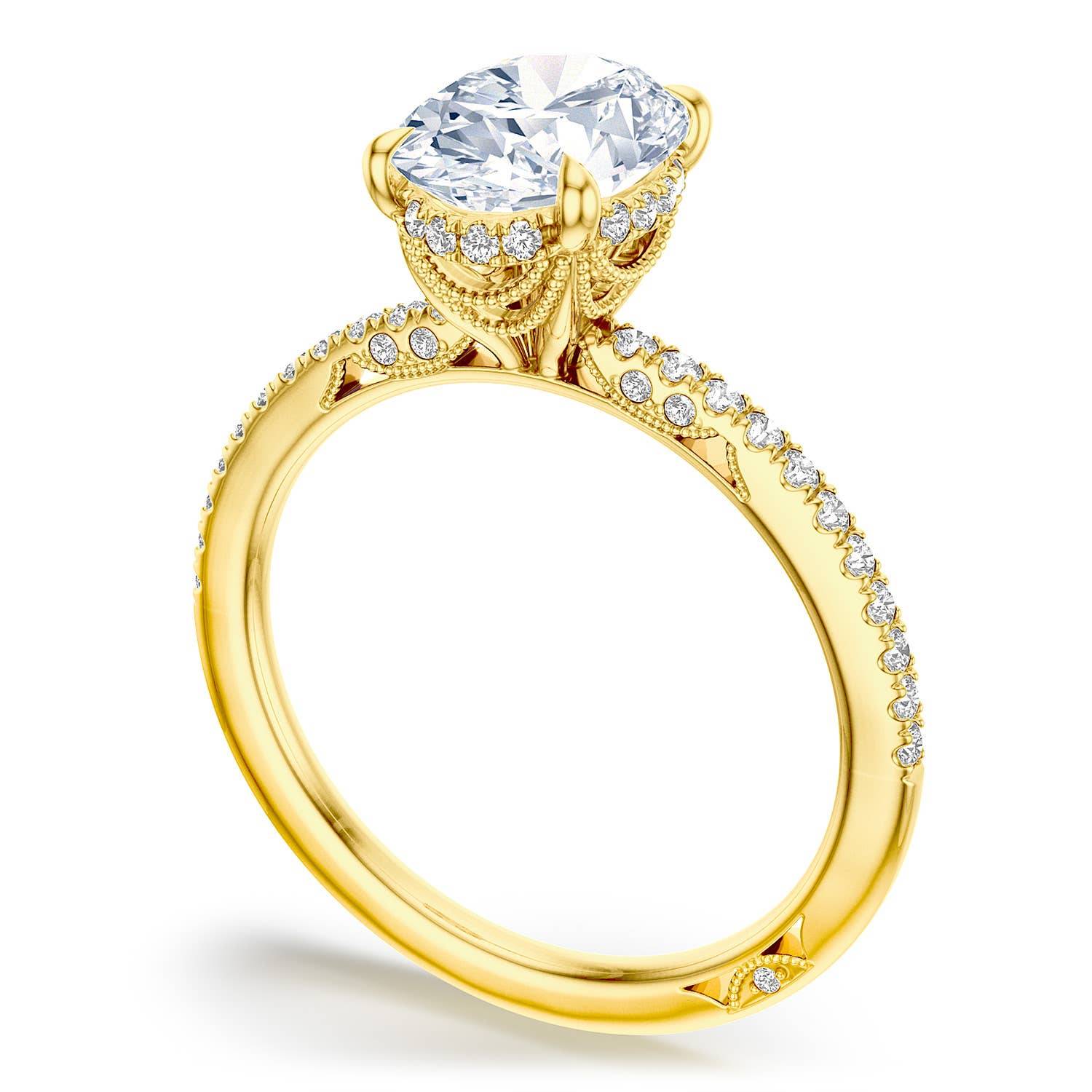 Oval Solitaire Engagement Ring