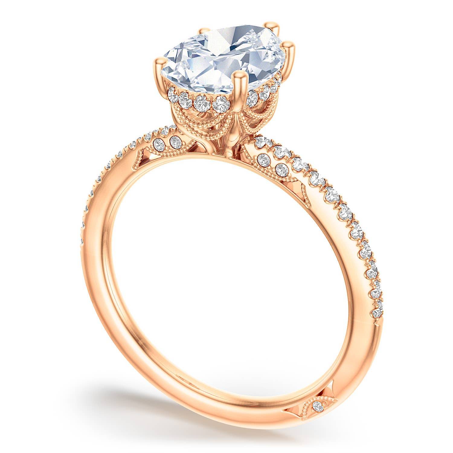Pear Solitaire Engagement Ring