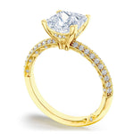 Princess Solitaire Engagement Ring