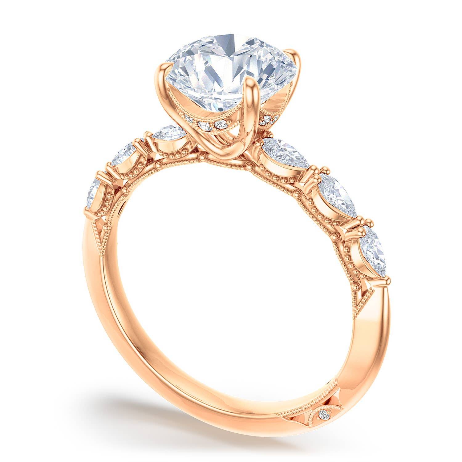 Round Solitaire Engagement Ring