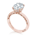 Oval Solitaire Engagement Ring