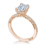 Emerald Solitaire Engagement Ring