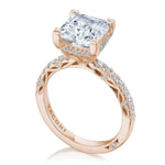 Princess Solitaire Engagement Ring