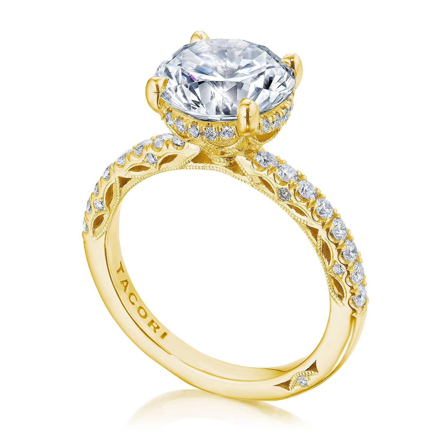 Round Solitaire Engagement Ring