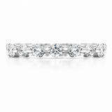 18K White Gold 1.45 ctw Eternity Diamond Women's Wedding Band