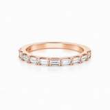 14K Rose Gold 0.50 ctw Anniversary Diamond Women's Wedding Band
