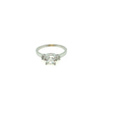 1.19tdw Diamond, Cushion Cut Engagement Ring