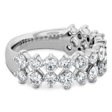 18K White Gold 1.90 ctw Anniversary Diamond Women's Wedding Band
