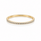 14K Yellow Gold 0.30 ctw Anniversary Diamond Women's Wedding Band
