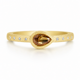 14K Yellow Gold 0.68 ctw Solitaire Diamond Women's Ring