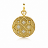 18K Yellow Gold 0.25 ctw Diamond Pendant/Charm