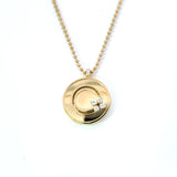 18K TDW .25 LOVE IN VERONA, 18' NECKLACE