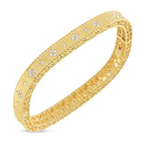 18K White Gold 0.48 ctw Bangle Diamond Bracelet
