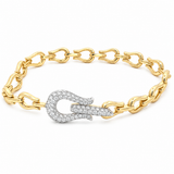 18K Yellow Gold 1.25 ctw Diamond Bracelet