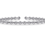 14K White Gold Bangle Bracelet