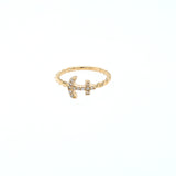 Twisted Anchor Ring with Diamonds