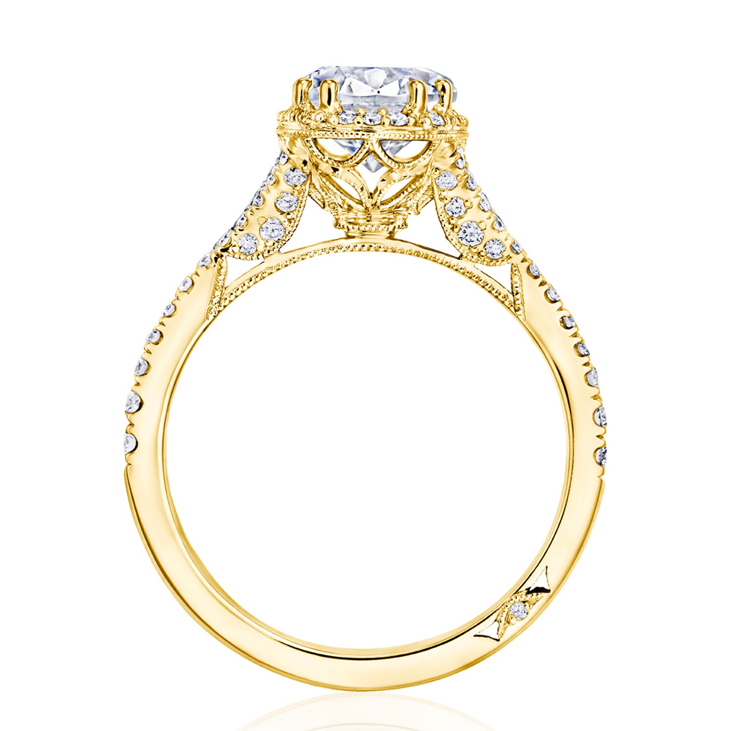 Oval Bloom Engagement Ring