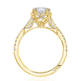Oval Bloom Engagement Ring