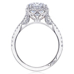 Round Bloom Engagement Ring