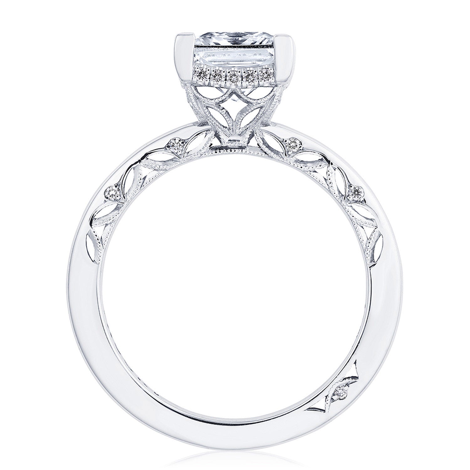 Princess Solitaire Engagement Ring