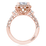 Emerald 3-Stone Engagement Ring