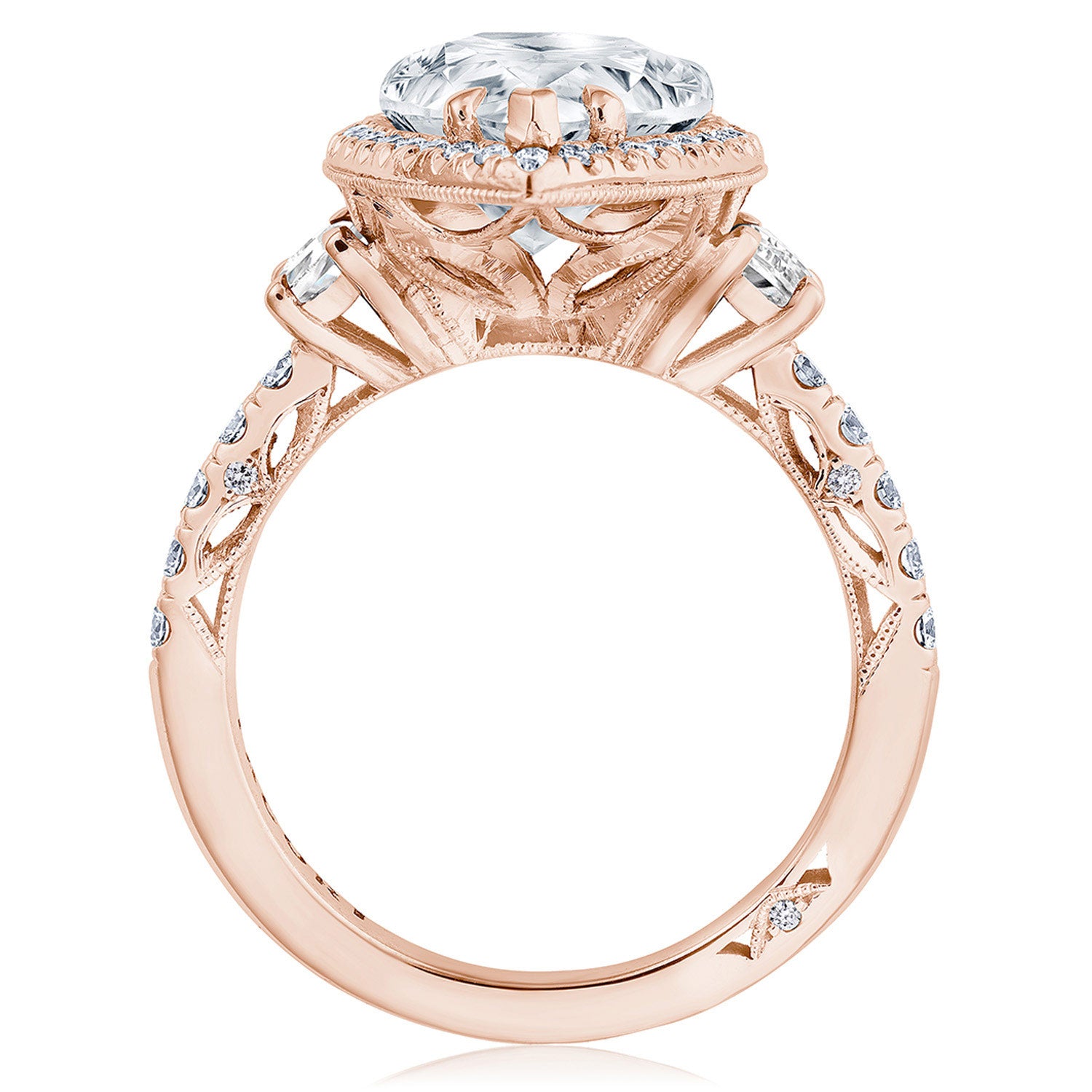 Pear 3-Stone Engagement Ring