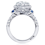 Pear 3-Stone Engagement Ring