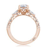 Emerald 3-Stone Engagement Ring