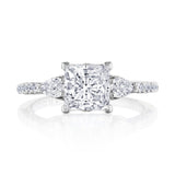 Princess 3-Stone Engagement Ring