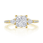 Princess 3-Stone Engagement Ring