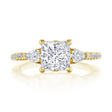 Princess 3-Stone Engagement Ring