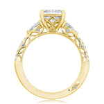 Princess 3-Stone Engagement Ring