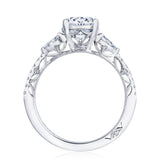 Pear 3-Stone Engagement Ring