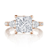 Princess 3-Stone Engagement Ring