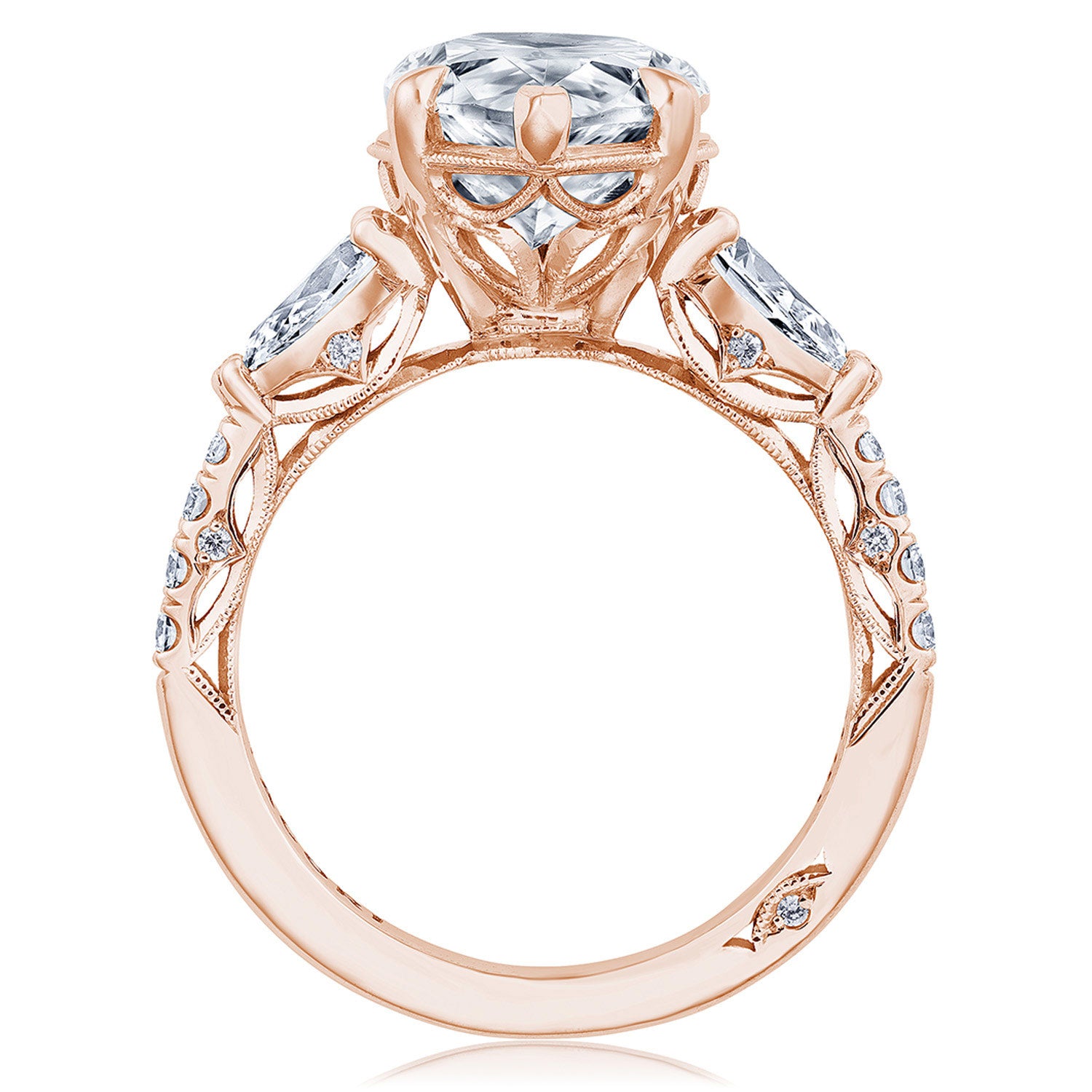 Pear 3-Stone Engagement Ring