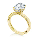 Oval Solitaire Engagement Ring