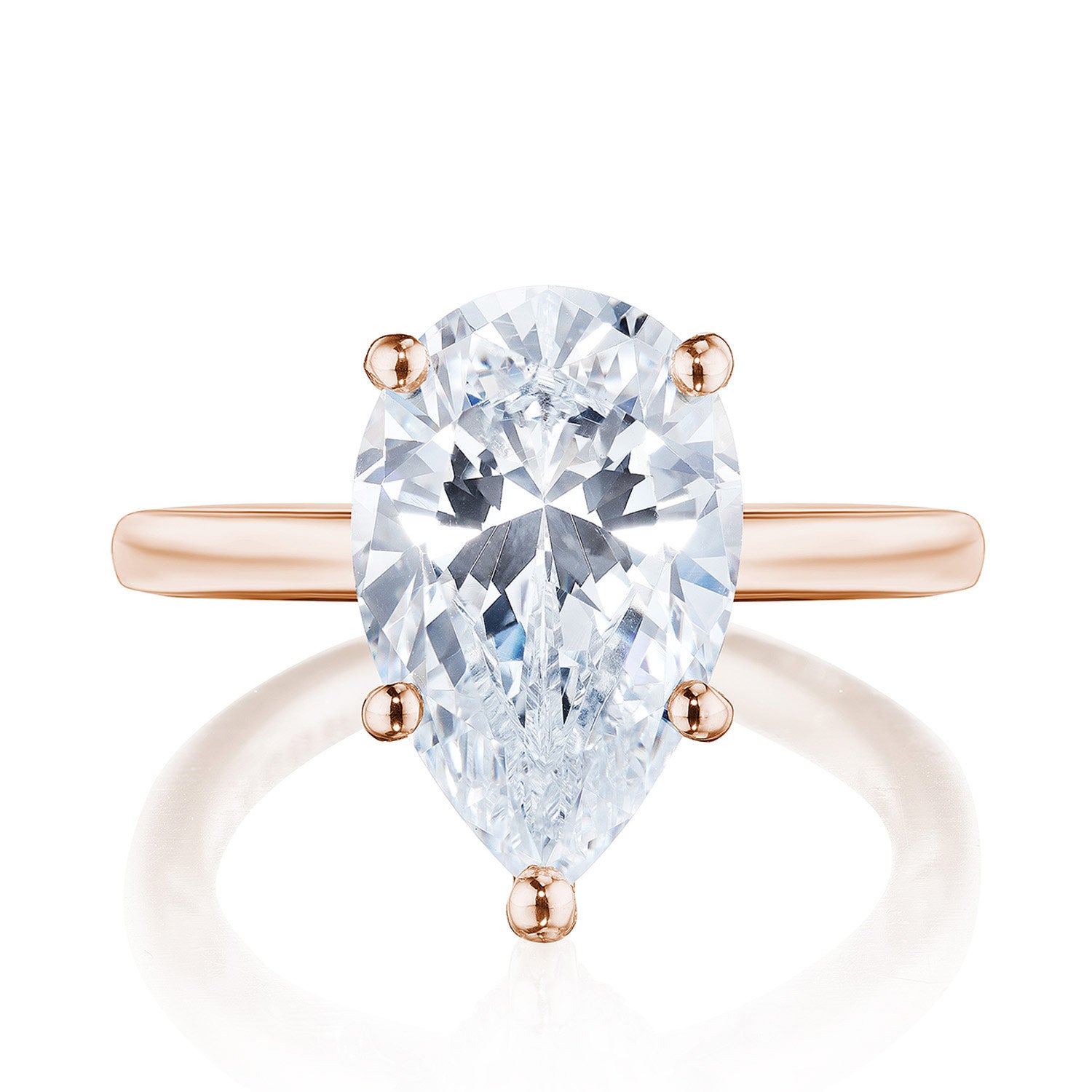 Pear Solitaire Engagement Ring