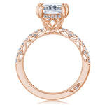 Emerald Solitaire Engagement Ring